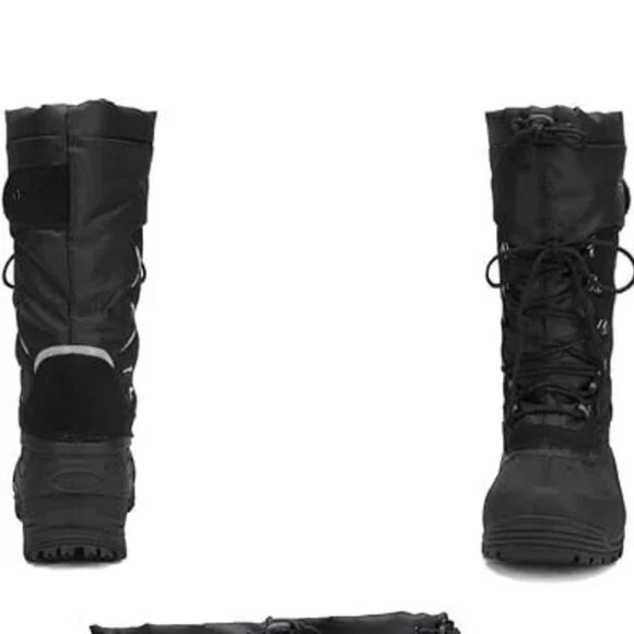 NORTIV 8 Mens Snow Boots Insulated Waterproof Heavy Duty Thermolite Boots SZ 13 - Picture 10 of 10
